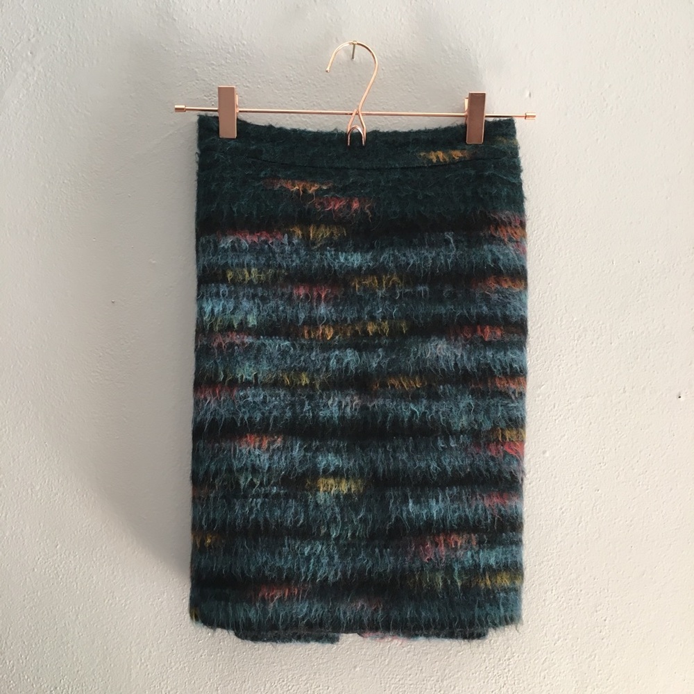 Anthropologie wool pencil skirt / Size 00P